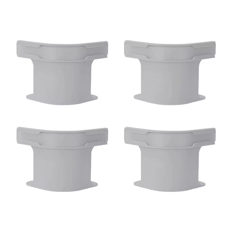 Bed sheet locking straps 4-pack in grey