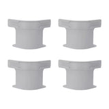 Bed sheet locking straps 4-pack in grey