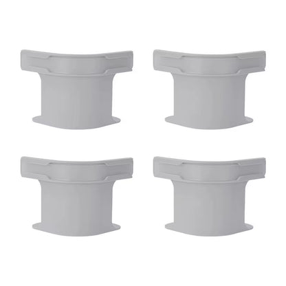 Bed sheet locking straps 4-pack in grey