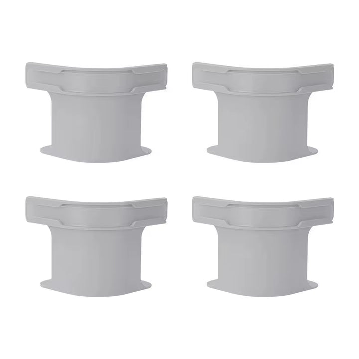 Bed sheet locking straps 4-pack in grey