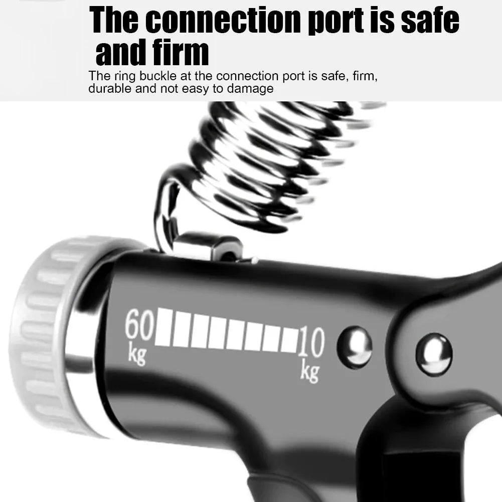Hand grip strengthener size and portability view