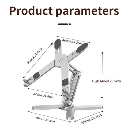Adjustable Laptop Stand in a home office setup