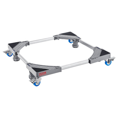 Adjustable Mini Fridge Mobile Stand front view
