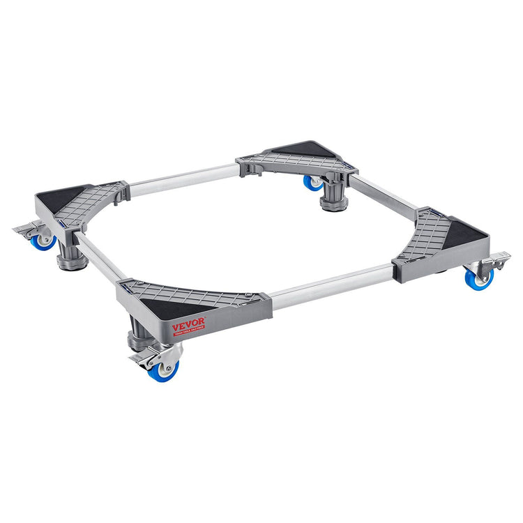 Adjustable Mini Fridge Mobile Stand front view