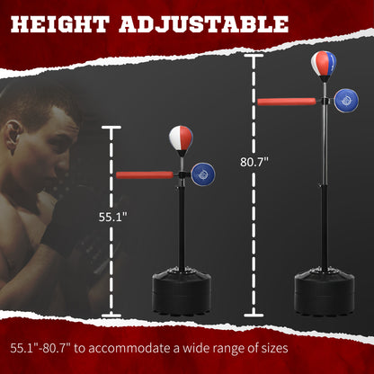 Adjustable Reflex Boxing Bag with Stand1
