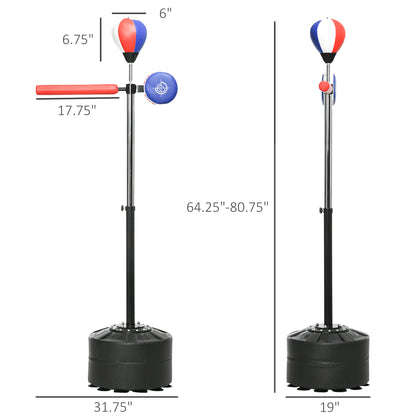 Adjustable Reflex Boxing Bag with Stand5