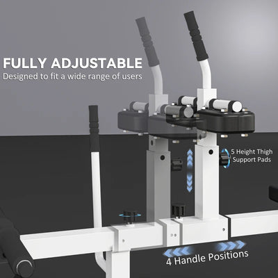 White calf raise machine padded seat detail