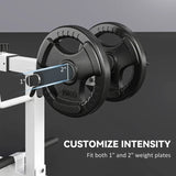Calf raise machine adjustable platform side view
