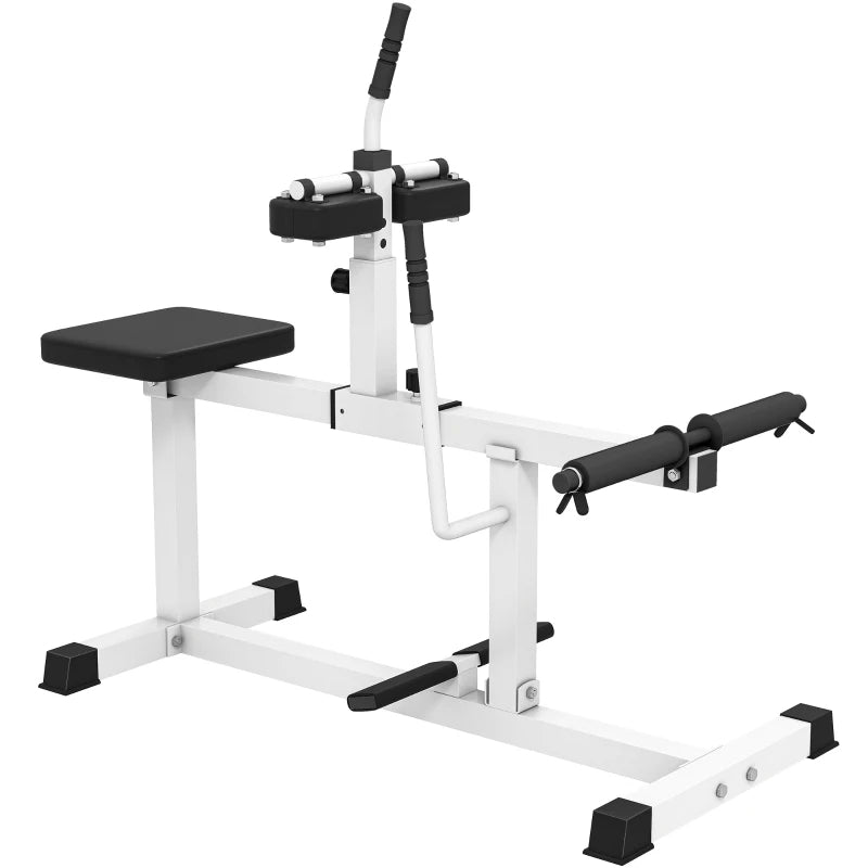 Calf raise machine top angle view