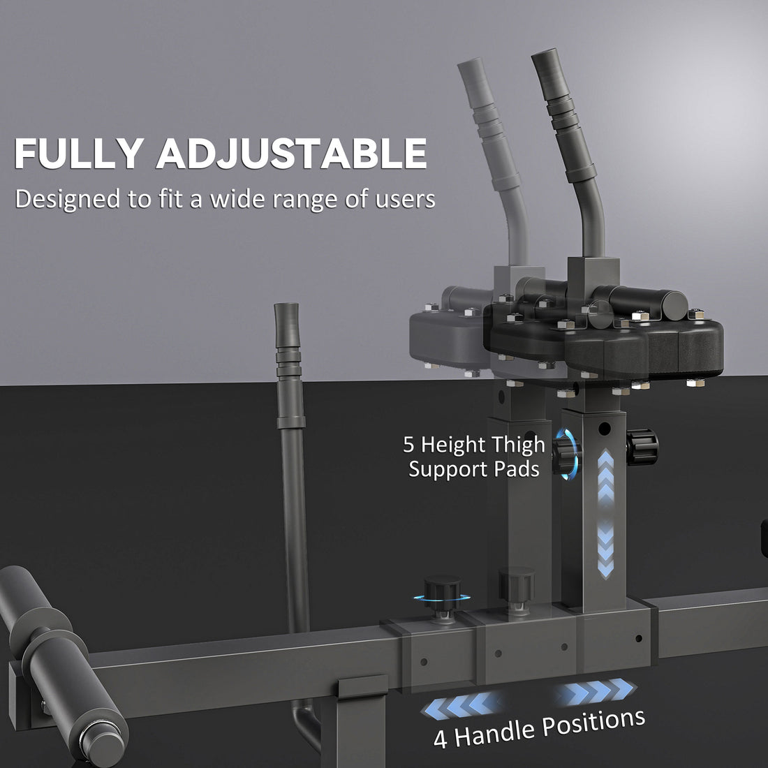 Calf raise machine adjustable foot platform