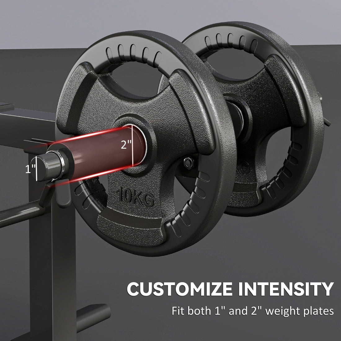 Calf raise machine plate loading post detail