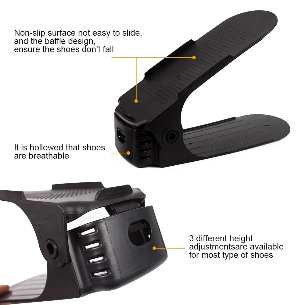 Adjustable Shoe Organizer Space Saving Rack23