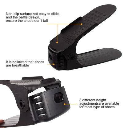 Adjustable Shoe Organizer Space Saving Rack23