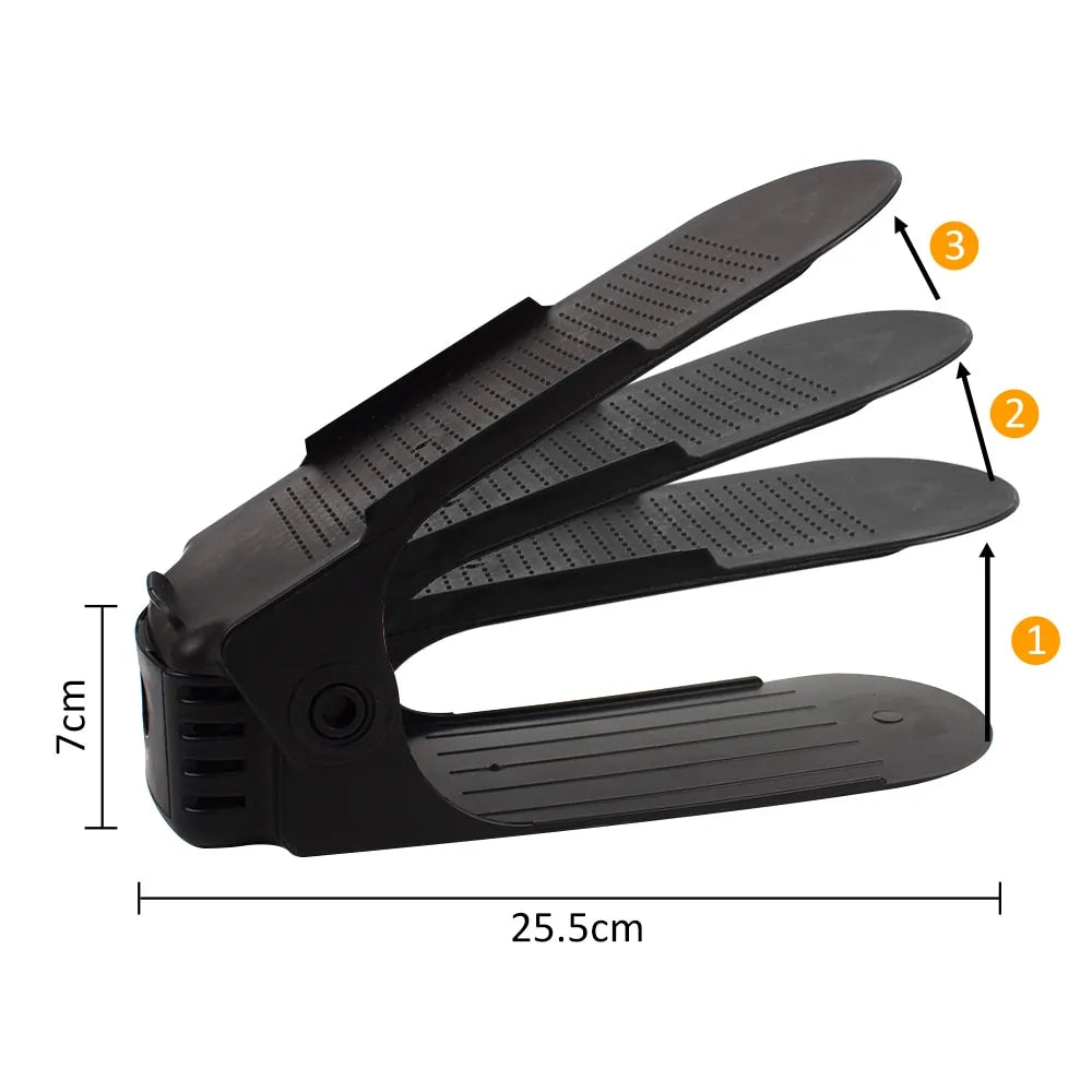 Adjustable Shoe Organizer Space Saving Rack26