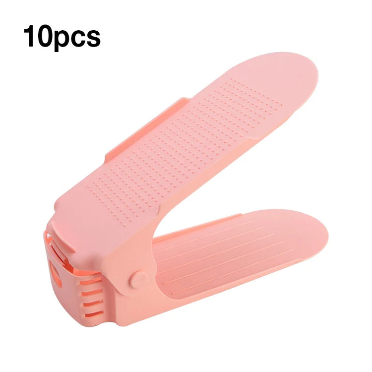 Adjustable Shoe Organizer Space Saving Rack29