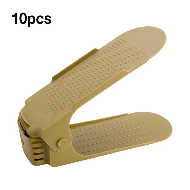 Adjustable Shoe Organizer Space Saving Rack35