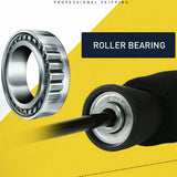 Speed skipping rope handle bearings close-up