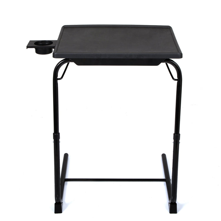Adjustable TV Tray Table with Cup Holder4