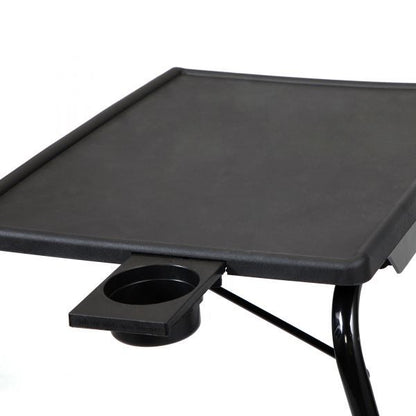 Adjustable TV Tray Table with Cup Holder6
