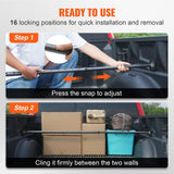 Adjustable Vehicle Cargo Stabilizer Bar detail view 3