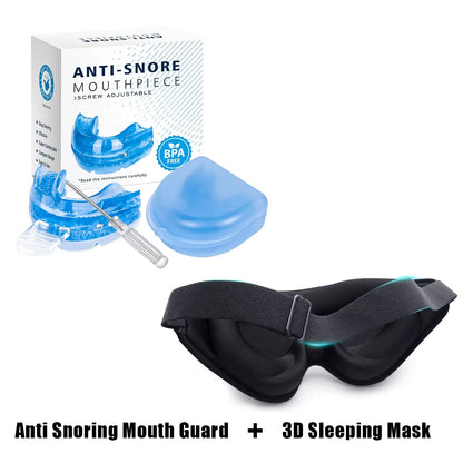 Snoring mouth guard in pink color option