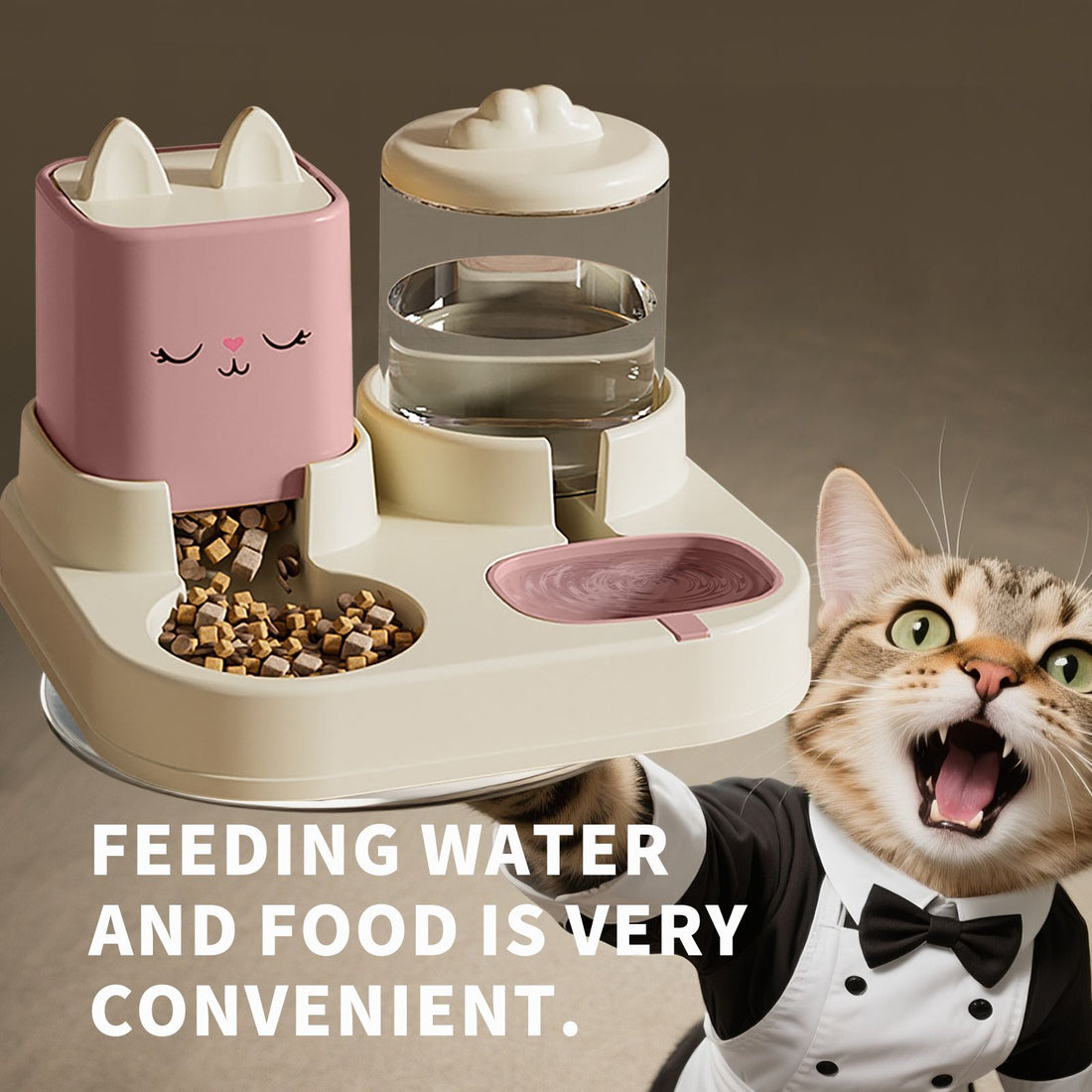 Automatic pet feeder dimensions diagram