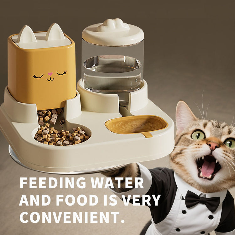 Automatic pet feeder hopper capacity view