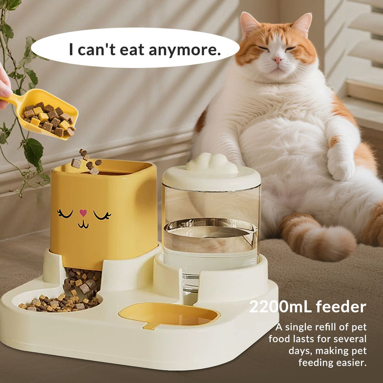 Automatic pet feeder anti jam motor mechanism
