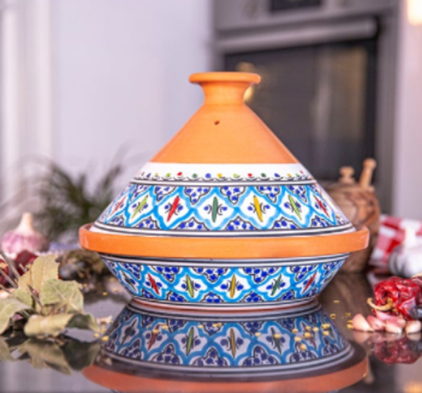 Kamsah Supreme Tagine - Handmade Ceramic Cooking Pot