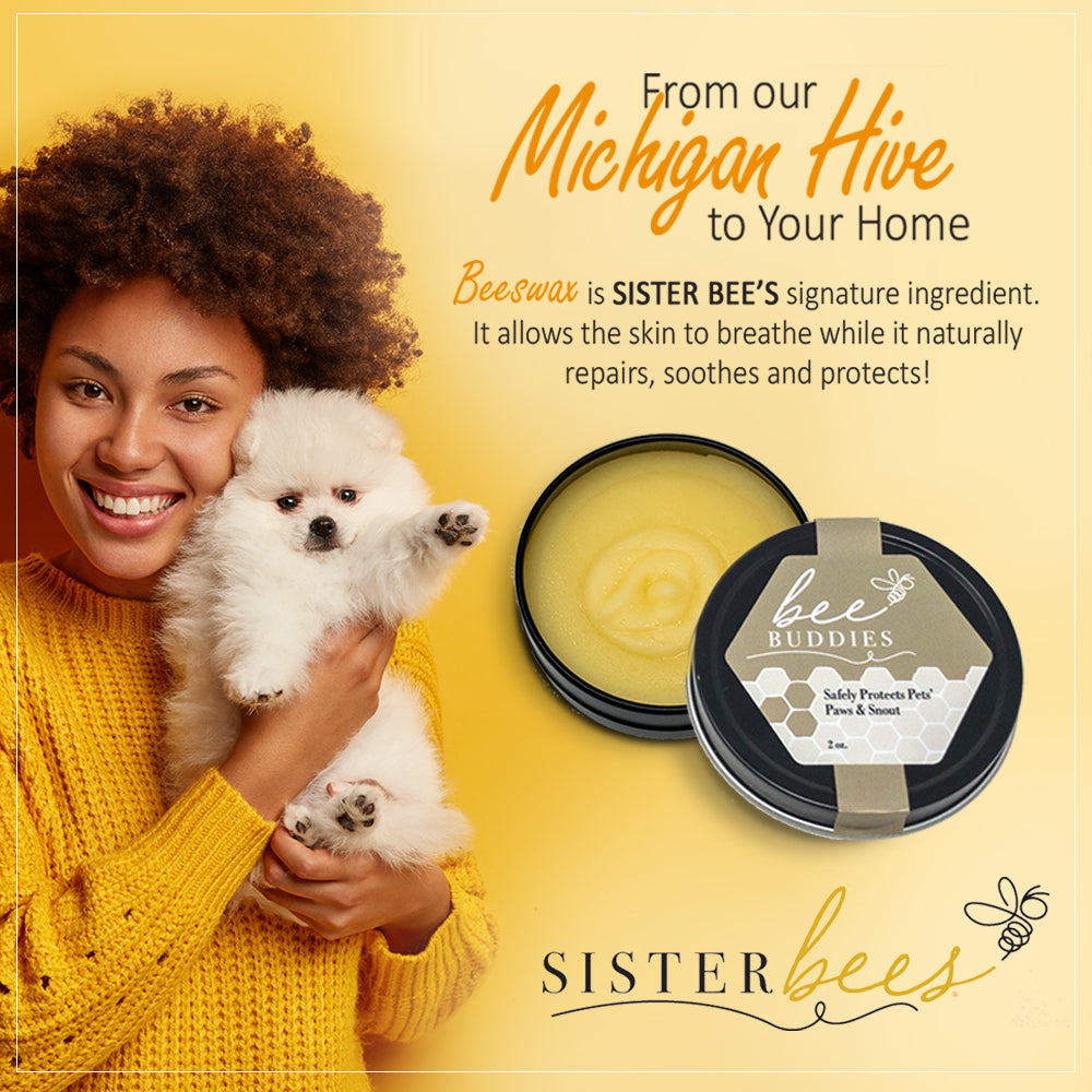 Bee Buddies Pet Paw & Snout Wax, 2 oz