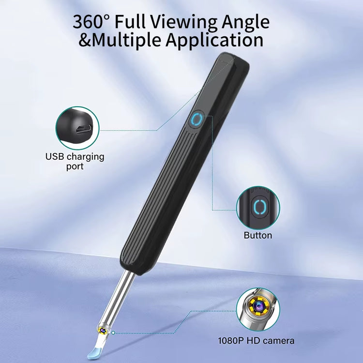 Benvoro Pro ear cleaning tool USB-C charging