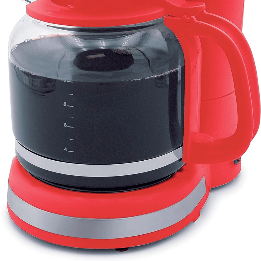 Better Chef 12-cup coffee maker with carafe and warming plate, secondary angle