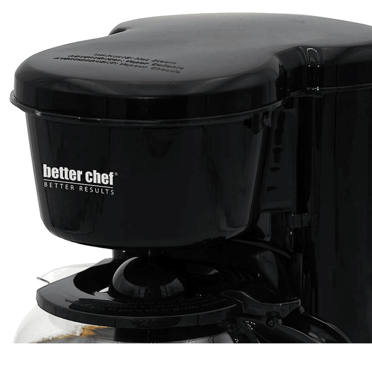 Better Chef 12-cup coffee maker with carafe and warming plate, additional view 6