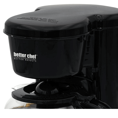 Better Chef 12-cup coffee maker with carafe and warming plate, additional view 6