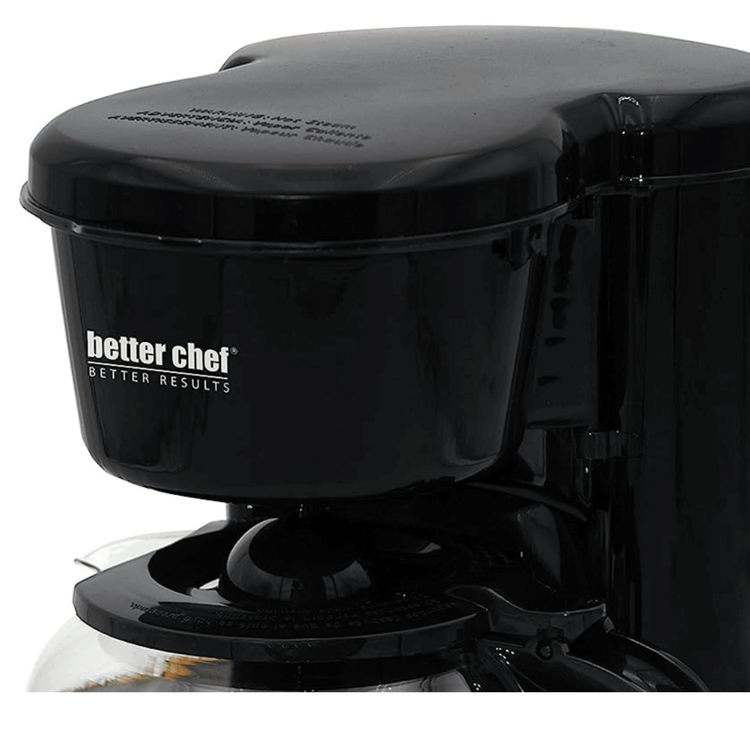 Better Chef 12-cup coffee maker with carafe and warming plate, additional view 6