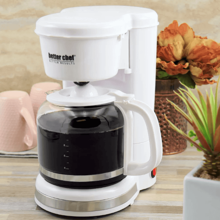 Better Chef 12-cup coffee maker with carafe and warming plate, additional view 8