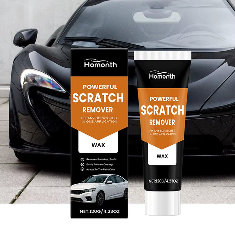 Car scratch remover polish 120ml bottle front view
