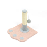 Cat scratching post blue color option