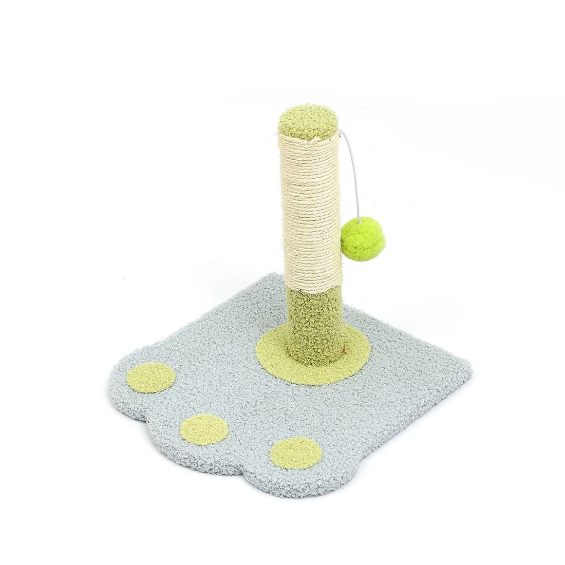 Cat scratching post pink color option