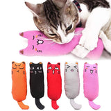 Cat teething catnip toy set, full view