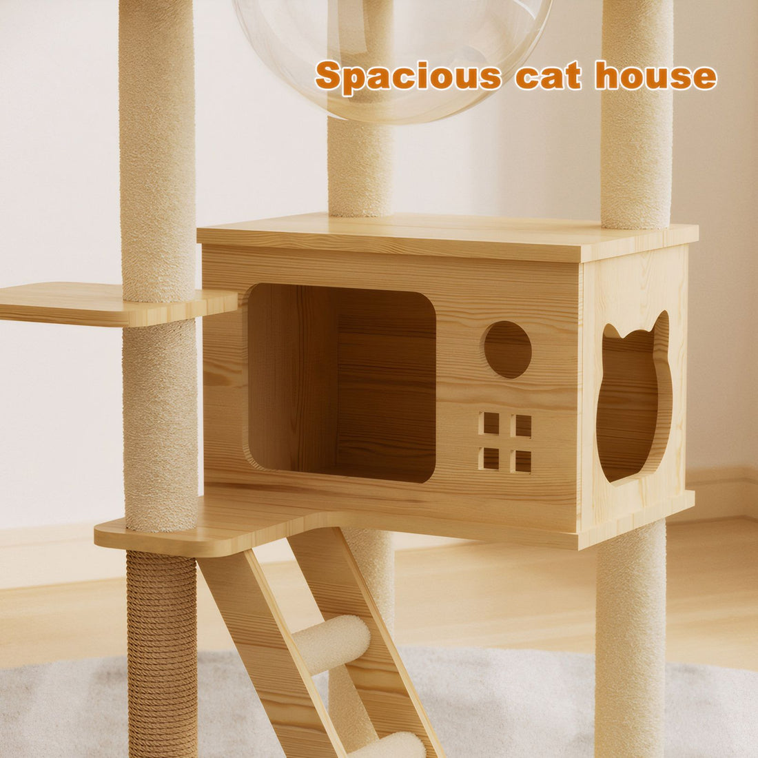 Cat tree base and stability structure
