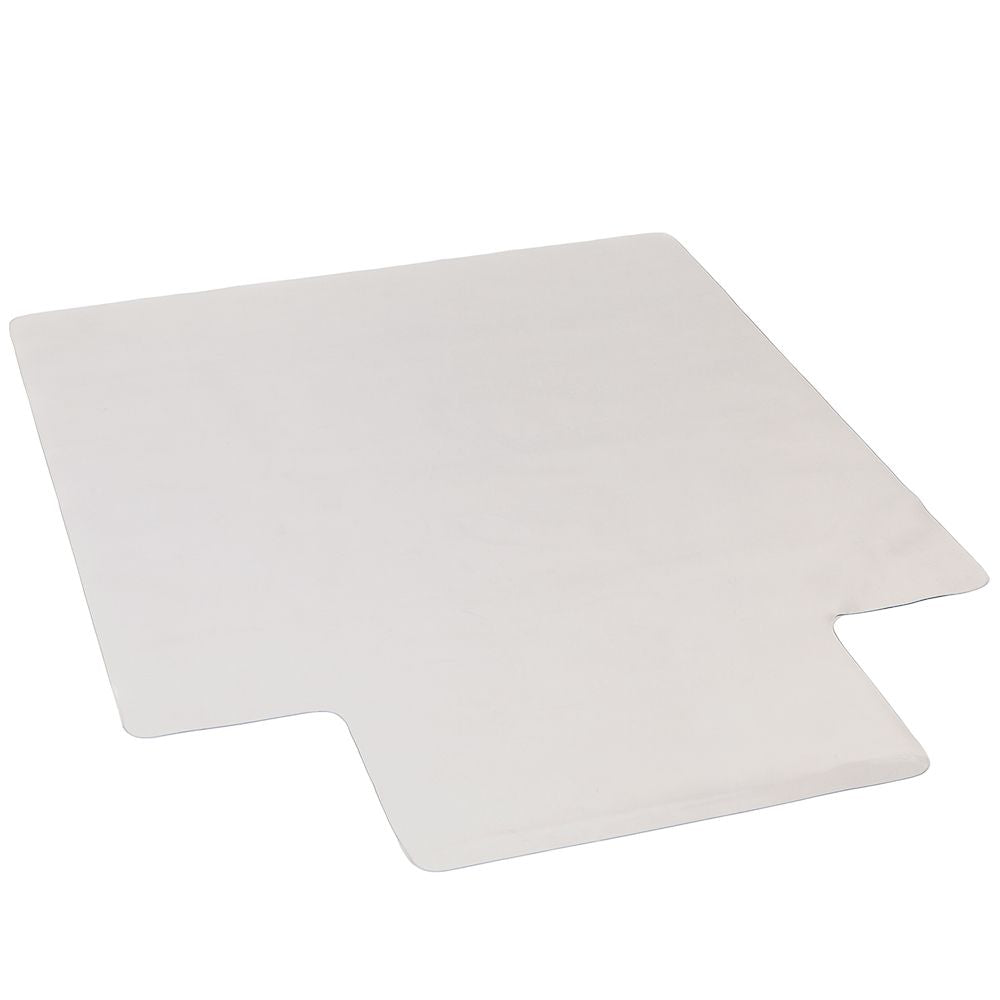 Close-up of the transparent PVC surface texture