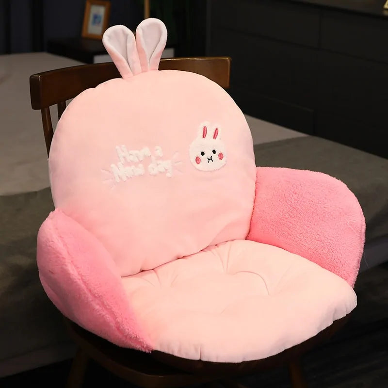 Cushion shown on a car seat as an alternate use case
