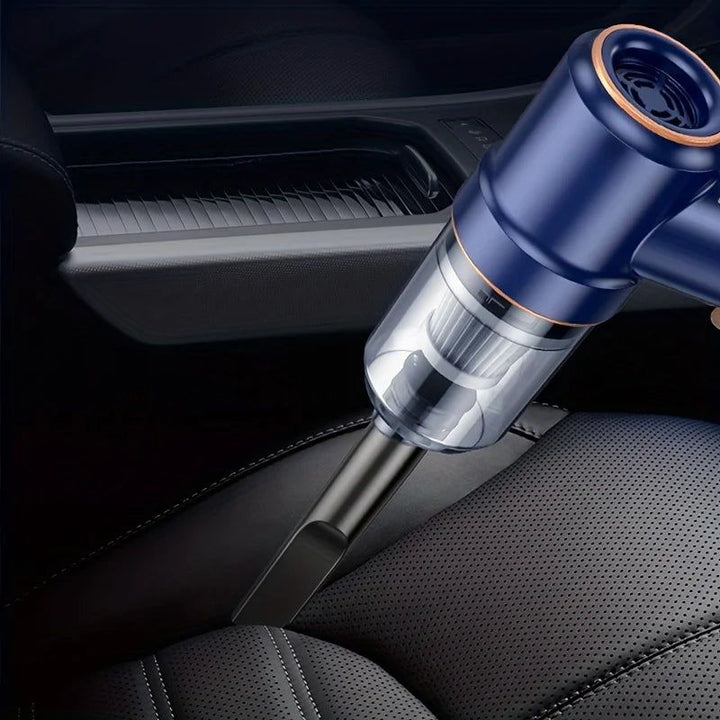 Compact 120W Handheld Vacuum Cleaner side angle