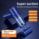 Compact 120W Handheld Vacuum Cleaner detail close-up