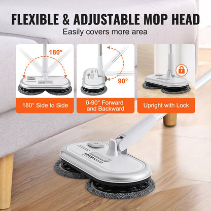Arbasa Cordless Electric Spin Mop Cleaner packaging view