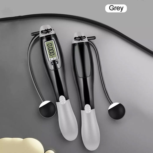 Cordless skipping rope smart screen display detail