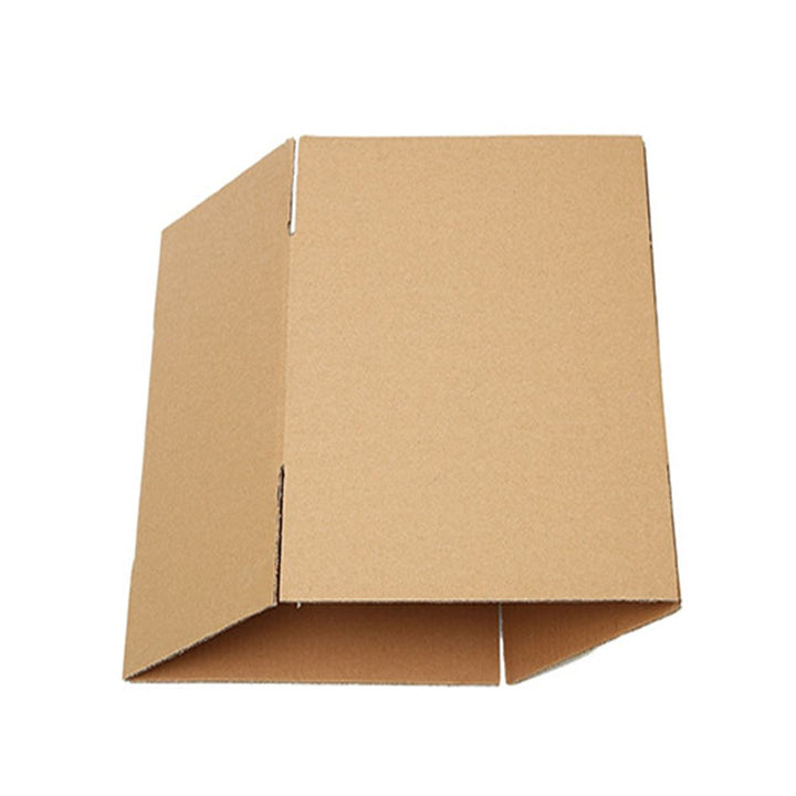 corrugated shipping boxes 6x4x4 pack box with shipping label applied