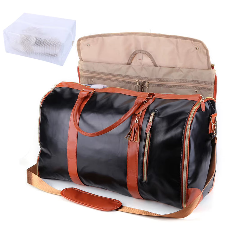 Couvelli travel bag duffle with carry strap
