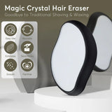 Crystal hair eraser used on smooth forearm